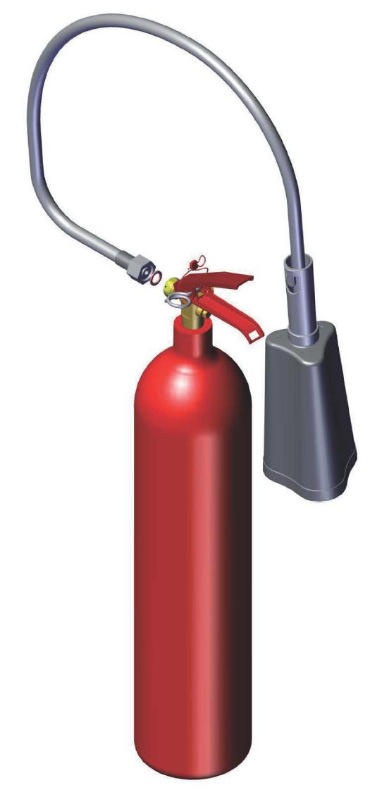 K5ALU CO2 Feuerlöscher 2